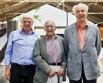 image Avec Pierre Ren&eacute; Lemas et Christain Sautter, pr&eacute;sident et pr&eacute;sident d'honneur de France Active
